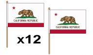 California Hand Flags
